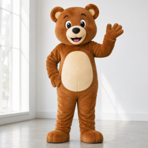 Brown Bear Mascot